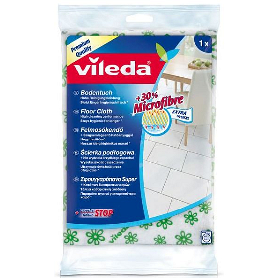 Vileda Mikrofaser + 30% Extra Hygiene Mikro-Bodentuch 50 x 47 cm 1 Stück