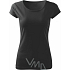 T-Shirt schwarz Größe M für Damen 1 Stück