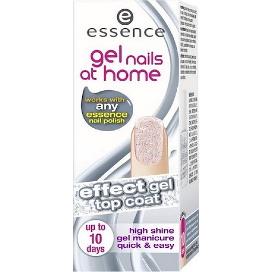 Essence Top Coat Gel-Decklack 02 Holographic Touch 7 ml