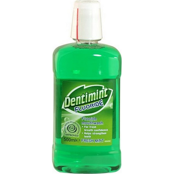 Dentimint Fluoride Fresh Mint Mundwasser 500 ml