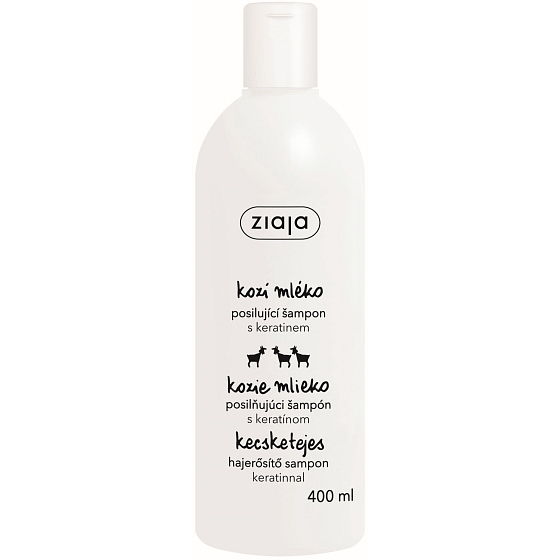 Ziaja Ziegenmilch mit Keratin Haar Shampoo 400 ml