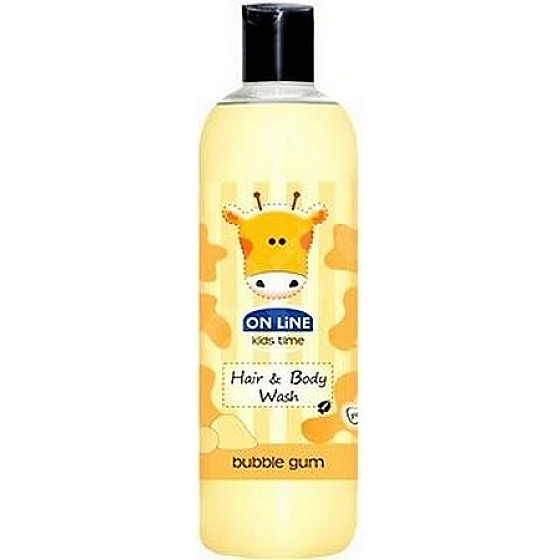 On Line Kids Time Kaugummi 2in1 Duschgel und Haarshampoo für Kinder 500 ml