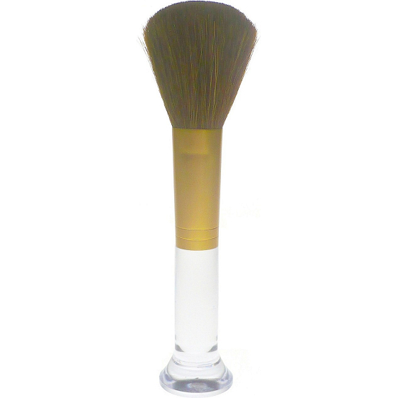 Diva & Nice Kosmetikpinsel mit synthetischen Borsten für Puder D-4 16,5 cm
