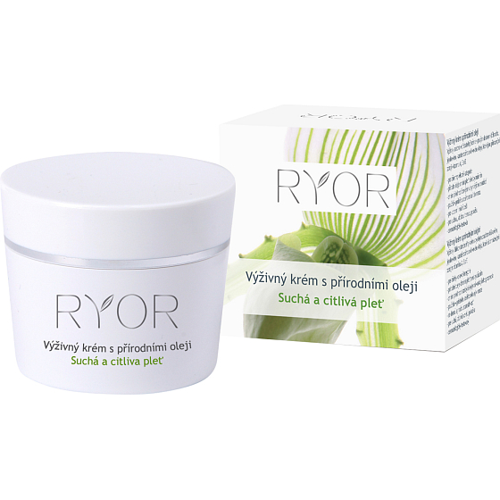 RYOR nährende Creme mit natürlichen Ölen, 50 ml