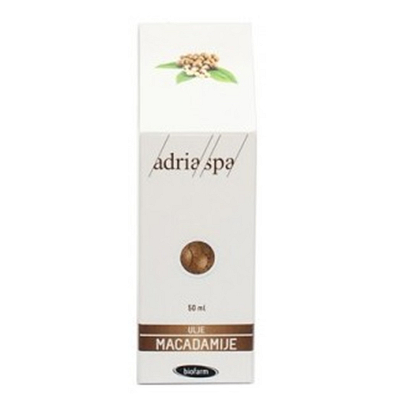 Adria Spa Natural Oil 50 ml Macadamiaöl für Glanz und Geschmeidigkeit