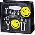 BSB Luxus Geschenk Papiertüte 36 x 26 x 14 cm Smiley LDT 377-A4