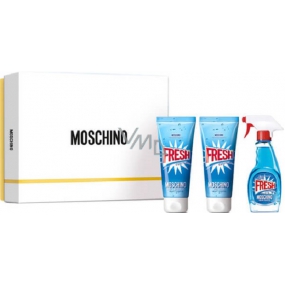 Moschino Fresh Couture Eau de Toilette für Frauen 50 ml + Duschgel 100 ml + Körperlotion 100 ml, Geschenkset