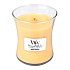 WoodWick Geißblatt - Geißblatt und Jasmin Duftkerze mit Holzdocht und Deckelglas klein 85 g