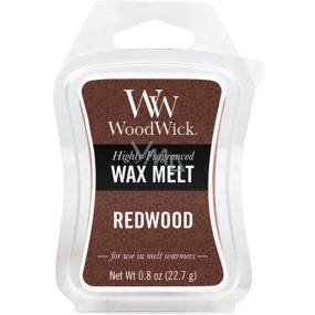WoodWick Redwood - Sandelholz-Duftwachs für Aromalampen 22,7 g