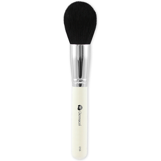 Dermacol Master Brush Powder & Blusher Kosmetikpinsel mit Ziegenborsten für Puder und Rouge D56