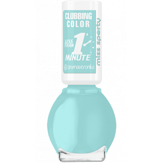 Miss Sports Clubbing Farbnagellack 304 Magical Turquoise 7 ml