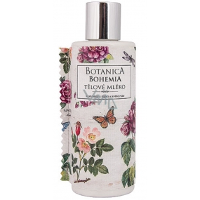 Bohemia Gifts Botanica Hagebutten und Rosen Körperlotion für alle Hauttypen 200 ml