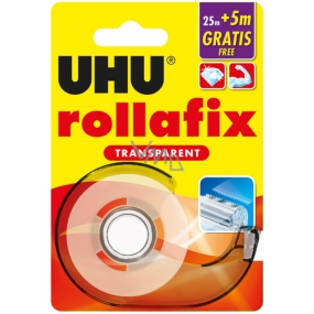 Uhu Rollafix Transparentes klares Klebeband 30 x 19 mm