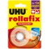 Uhu Rollafix Transparent klares Klebeband 30 x 19 mm