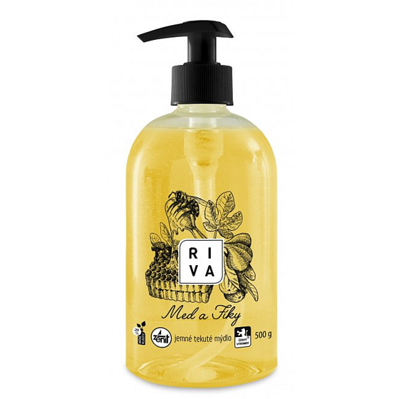 Riva Honig und Feigen sanfter Flüssigseifenspender 500 g