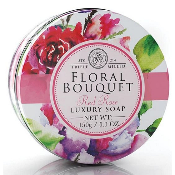 Somerset Toiletry Rose Toilettenseife in einem Blatt von 150 g