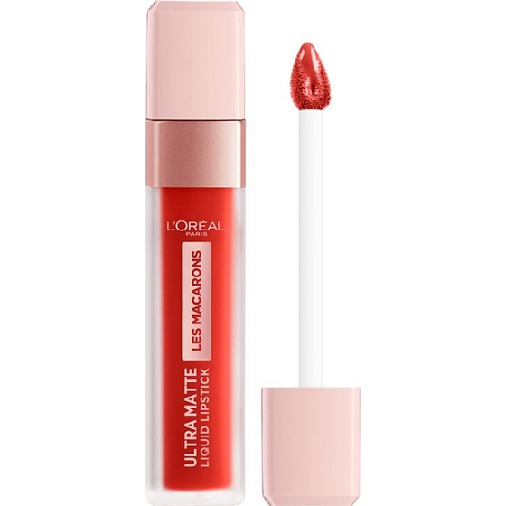 Loreal Paris Infaillible Les Macarons matt flüssiger Lippenstift 832 Strawberry Sauvage 7,6 ml