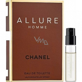 Chanel Allure Homme Eau de Toilette 1,5 ml mit Spray, Fläschchen