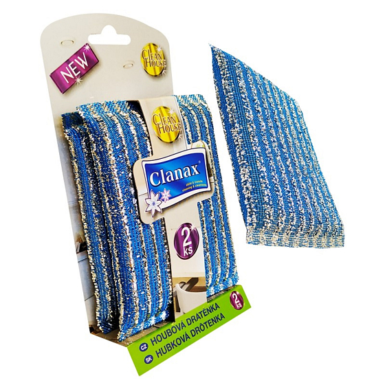 Clanax Schwammdraht 2 Stück