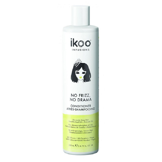 Ikoo No Frizz, No Drama Conditioner für widerspenstiges und lockiges Haar 250 ml