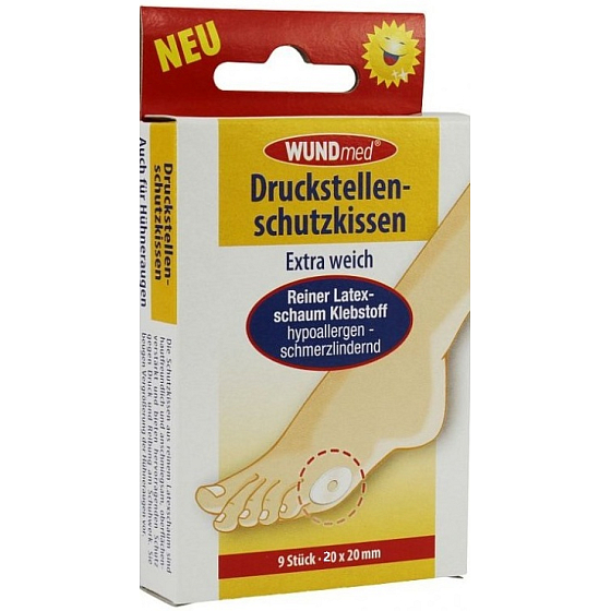 WUNDmed Hornhautpflaster 20 x 20 mm 9 Stück