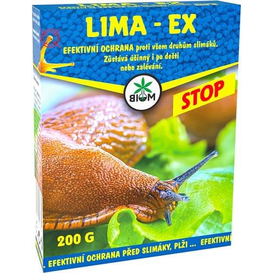 Biom Lima-Ex Wirksamer Schutz gegen alle Schneckenarten 200 g