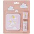 Albi Set Aufkleber, Spitzer und Gummi Einhorn 14 x 17 cm