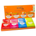 English Tea Shop Bio Orange Christmas Spiced Red Fruit + Zitronengras, Ingwer und Zitrusfrüchte + Weißer Tee, Holunderblüten und Heidelbeeren + Super Fruit Tea 60 Stück Tee-Pyramiden, 120 g