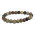 Jaspis Ocean Armband elastischer Naturstein, Kugel 8 mm / 16-17 cm, Stein der positiven Energie