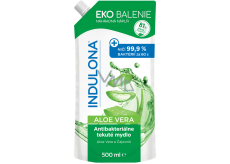 Indulona Aloe Vera antibakterielle Flüssigseife Ersatzkartusche 500 ml