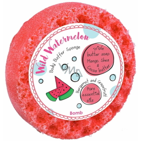 Bomb Cosmetics Wild Watermelon natürlicher Duschmassageschwamm mit Duft 200 g
