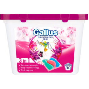 Gallus Waschtabletten Color, 30 Waschgänge Gallus Waschtabletten Color, 30 Waschgänge
