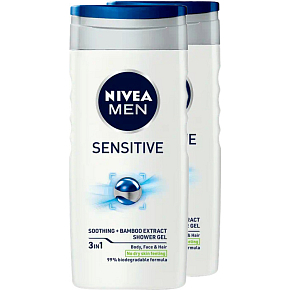 Nivea Men Sensitive Duo Duschgel, 500 ml