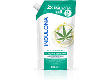 Indulona flüssige Seife Hanfsamen, Nachfüllpackung, 500 ml