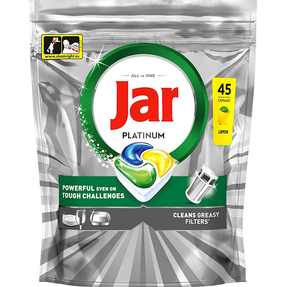 Jar Platinum Geschirrspültabs, 45 Stk.