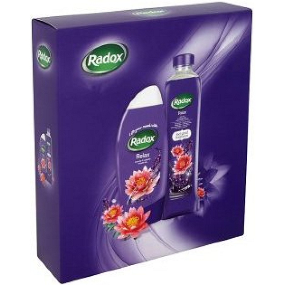 Radox Relax Duschgel 250 ml + Badeschaum 500 ml, Kosmetikset