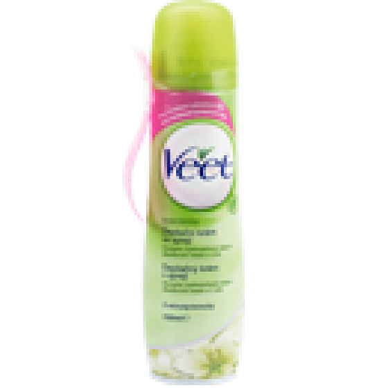 Veet Sheabutter und Lilien 3-6 Minuten Enthaarungsspray trockene Haut 150 ml