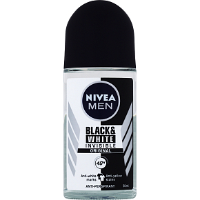 Nivea Men Black & White Invisible Original Kugel-Antitranspirant, 50 ml