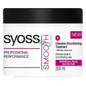 Syoss Smooth Relax Intensive glättende Haarmaske 200 ml