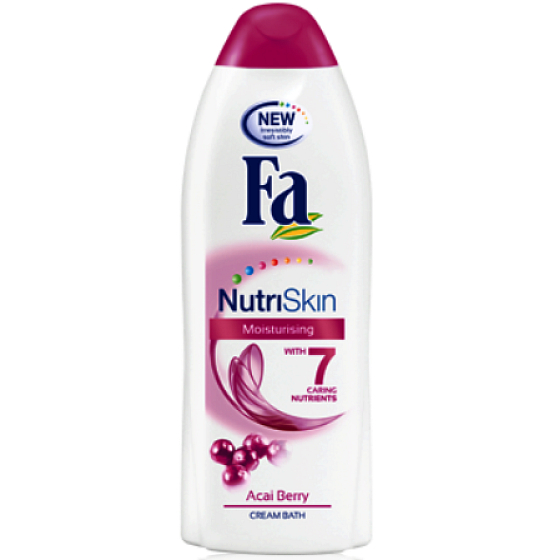 Fa NutriSkin Moisturizing Acai Berry Badeschaum 500 ml
