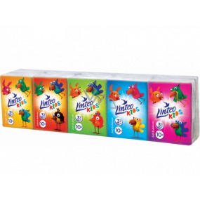 Linteo Kids Mini Papiertaschentücher 3-lagig 10 x 10 Stück
