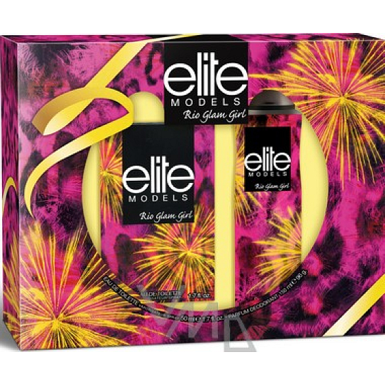 Elite Rio Glam Girl Eau de Toilette 50 ml + Deodorant Spray 150 ml, Geschenkset