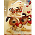 Nekupto Geschenk Papiertüte 14 x 11 x 6,5 cm Hunde 1 Stück 384 01
