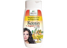 Bione Cosmetics Keratin & Arganöl Regenerierende Haarspülung 260 ml