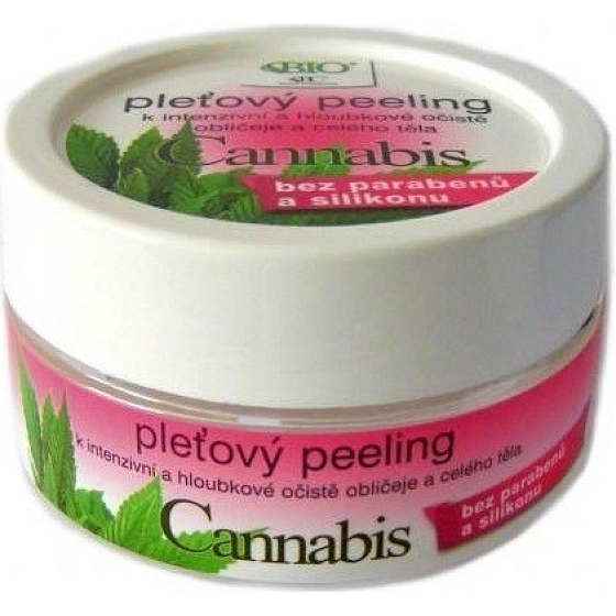 Bione Cosmetics Cannabis Gesichtspeeling 200 g