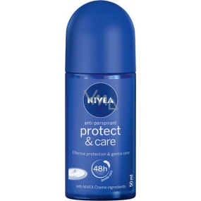 Nivea Protect & Care Roll-On Ball Antitranspirant für Frauen 50 ml