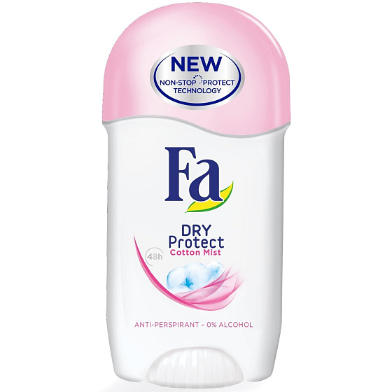 Fa Dry Protect Cotton Mist Antitranspirant Deodorant Stick für Frauen 50 ml