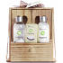 Idc Institute Organica Kokosöl Duschgel 120 ml + Körperlotion 120 ml + Seife 90 g in einer Holzkiste, Kosmetikset