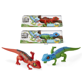 EP Line Robo Alive Zuru interaktive Eidechse 35 cm verschiedene Farben, empfohlen ab 3 Jahren