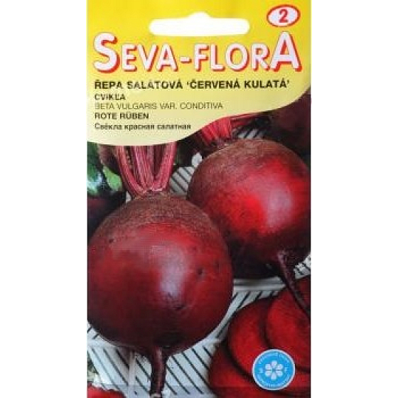 Seva - Flora Rote Beete rot rund 4 g